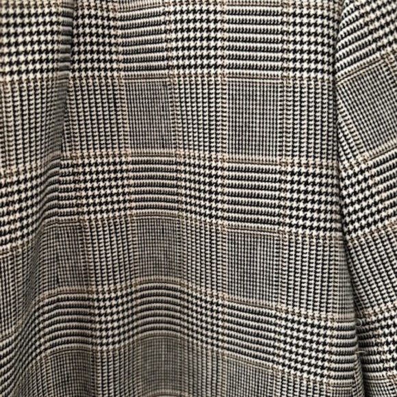 WHBM - Double Breasted Plaid Pattern Jacket - Picture 3 of 7
